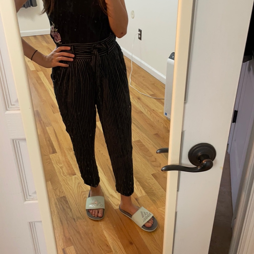 Pin stripe pants